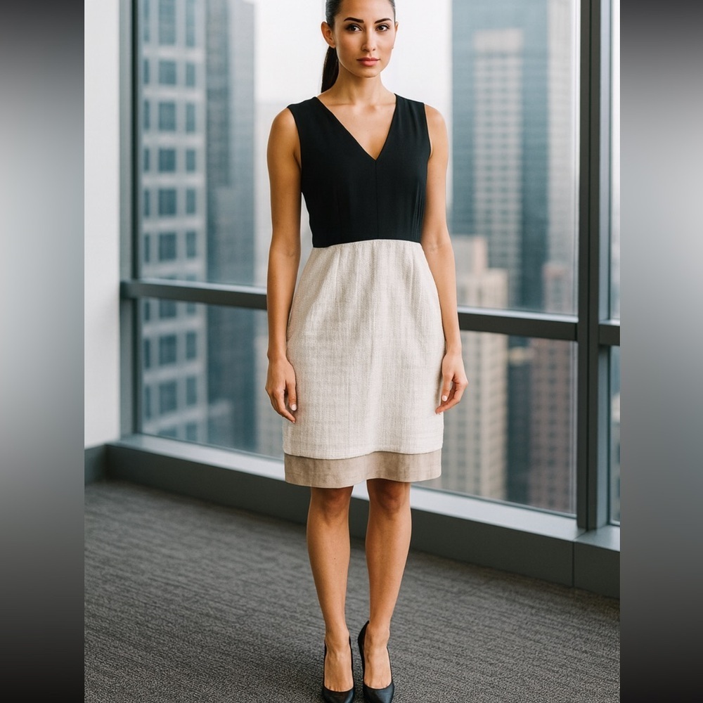 Tibi Mixed Media Tweed Dress, New with Tags, Size 6